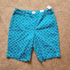 NWT St. John's Bay Bermuda Shorts Womens 18W